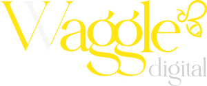 Waggle Digital Logo-Black BG